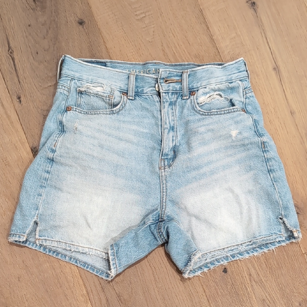 American Eagle Outfitters Size 00 Light Blue Jean Shorts